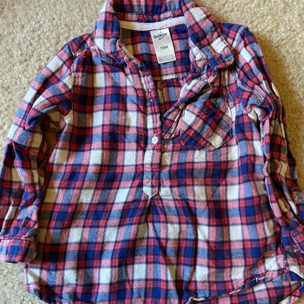 18M flannel